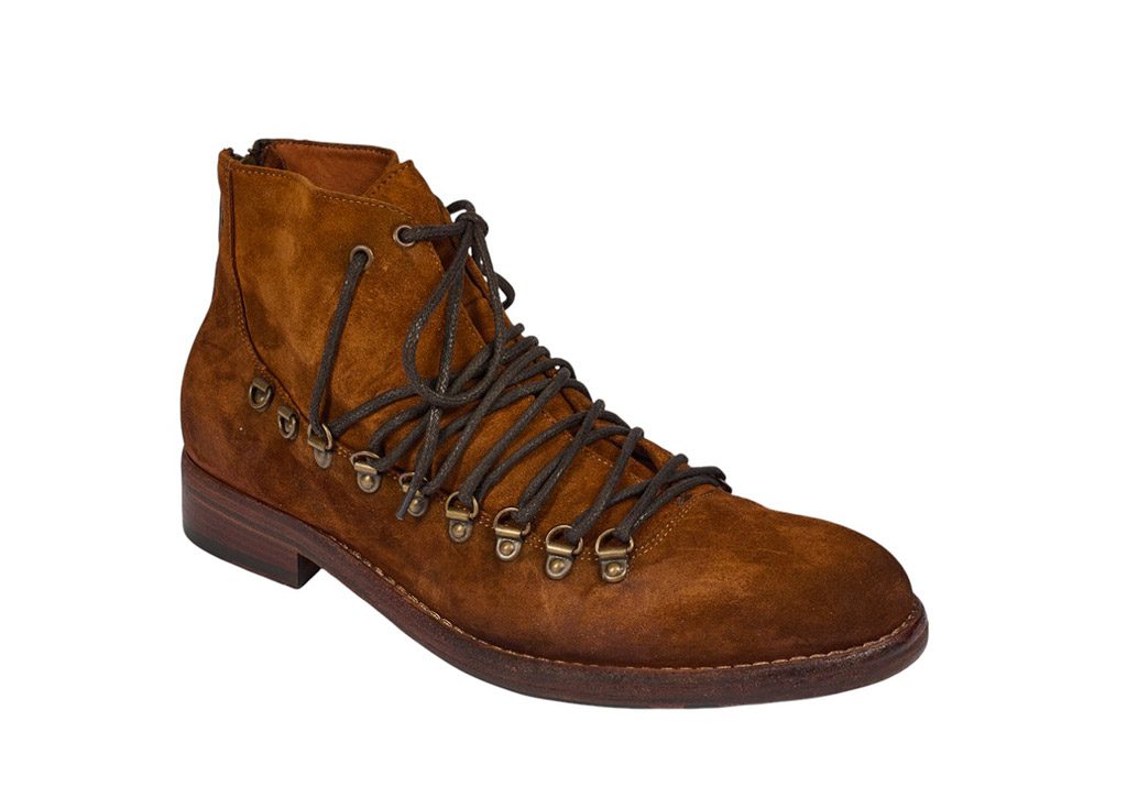 Jo Ghost Italy Men’s Hiking Boots 1356 Testa di Moro Leather Sz 41 (US 8- 8 1/2) Men main image 4